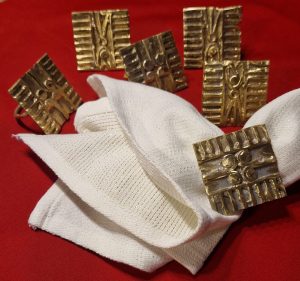 BIJOUX DE TABLE - ronds de serviettes en bronze (Cameroun / Côte d'Ivoire) – Image 8