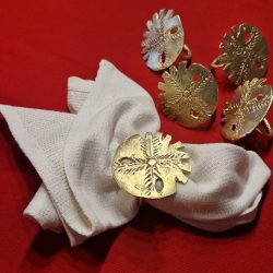 BIJOUX DE TABLE - ronds de serviettes en bronze (Cameroun / Côte d'Ivoire)