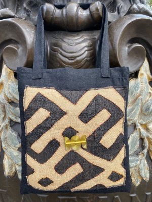 KUBABAG - Totebag en raphia (RDC)